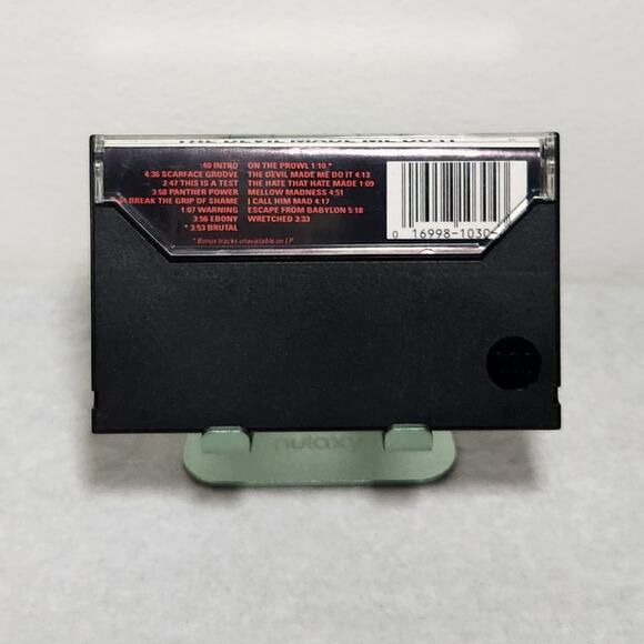 Paris The Devil Made Me Do It 1st Press Debut Tested Cassette '89/'90 Pre-owned - Picture 2 of 7